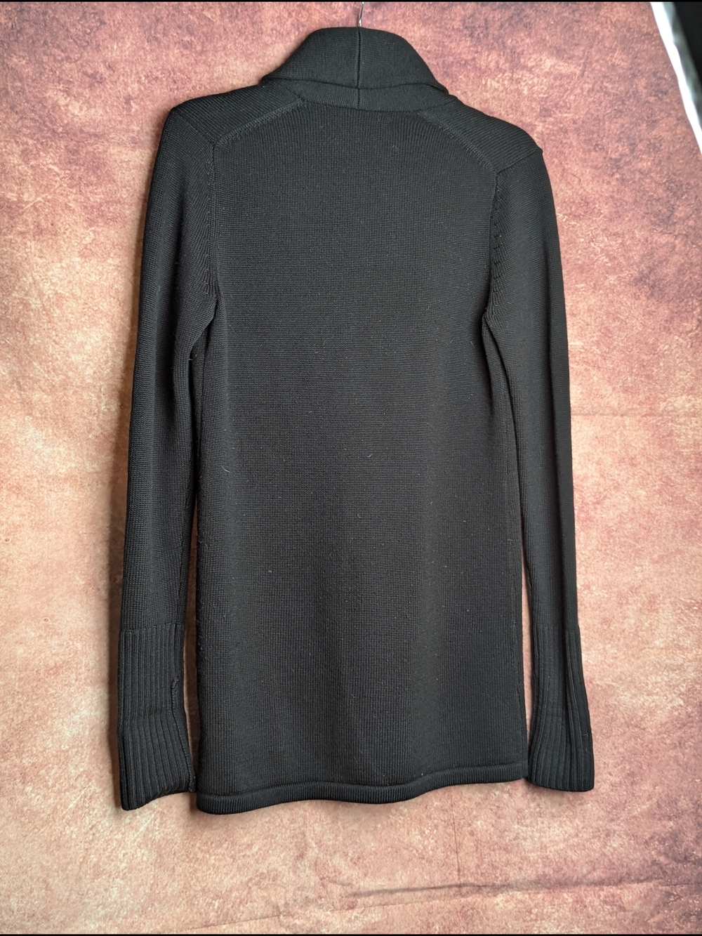 Brooks Brothers 346 Merino Wool Horsebit Cardigan Black XS - Picture 8 of 16